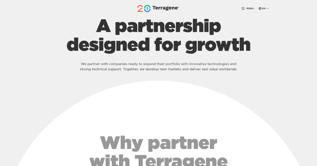 Become a terragene partner or distributor
