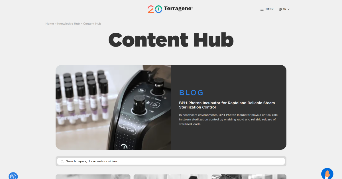 Explore Terragene's content hub featuring expert articles, industry insights, best practices and real-world experiences in infection prevention and reprocessing