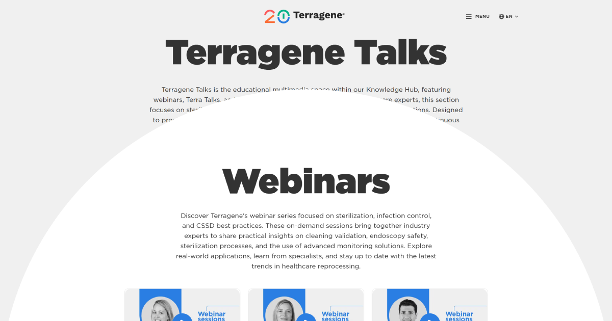 Terragene Talks is the educational multimedia space within our Knowledge Hub, featuring webinars, Terra Talks, and product best practice videos.